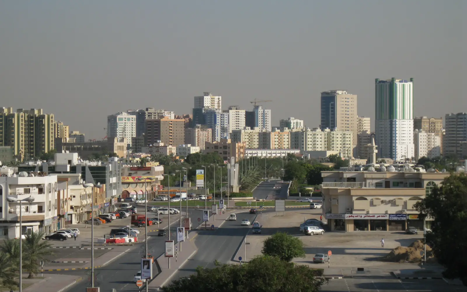 Ajman skyline